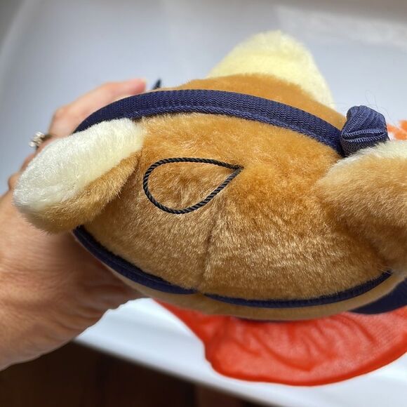 Vintage 1998 NFL Good Stuff Denver Broncos Cheerleader Teddy Bear/yarn pompoms - Picture 6 of 9